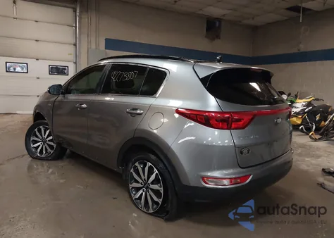 2019 Kia Sportage Ex из США, поврежденный, VIN KNDPNCACXK7550830